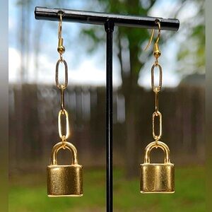 Lock Earrings